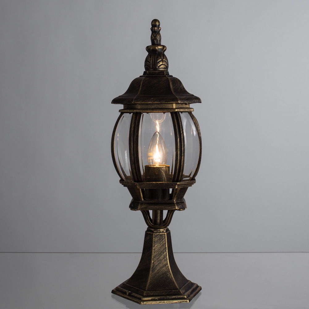 

Светильник уличный напольный ARTE LAMP ATLANTA (A1044FN-1BN) E27 75 Вт 220 В IP21, Прозрачный