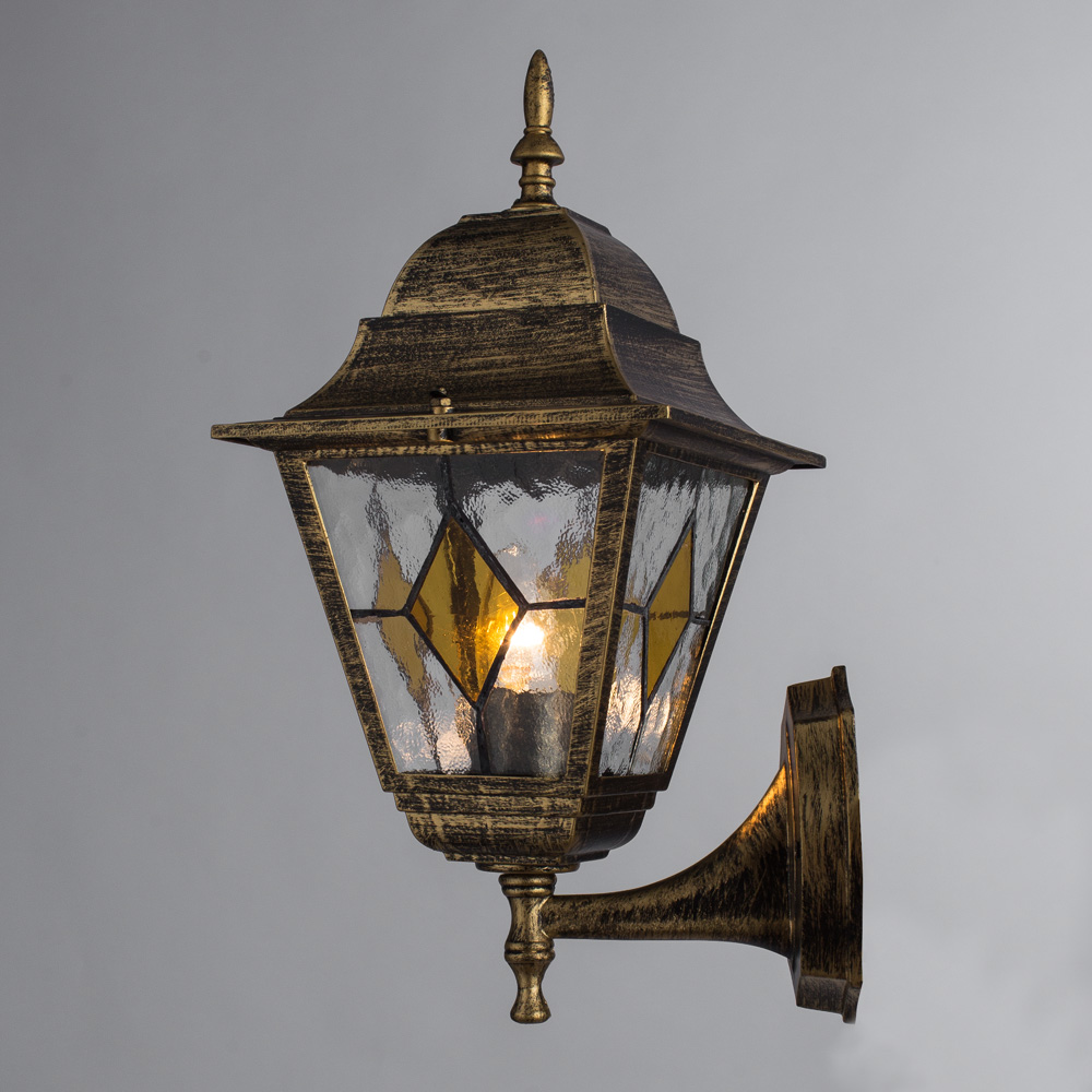 

Светильник уличный настенный ARTE LAMP BERLIN (A1011AL-1BN) E27 75 Вт 220 В IP44, Прозрачный