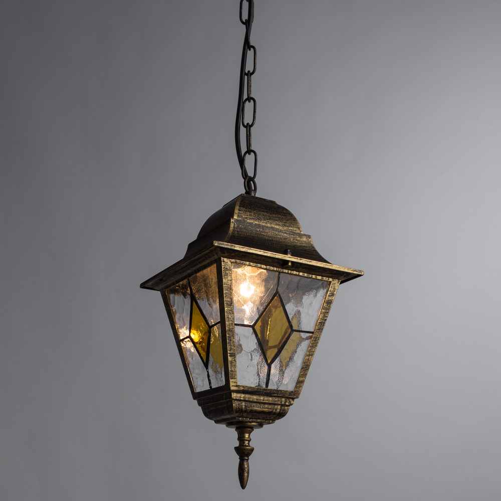 

Светильник уличный потолочный ARTE LAMP BERLIN (A1015SO-1BN) E27 75 Вт 220 В IP44, Прозрачный