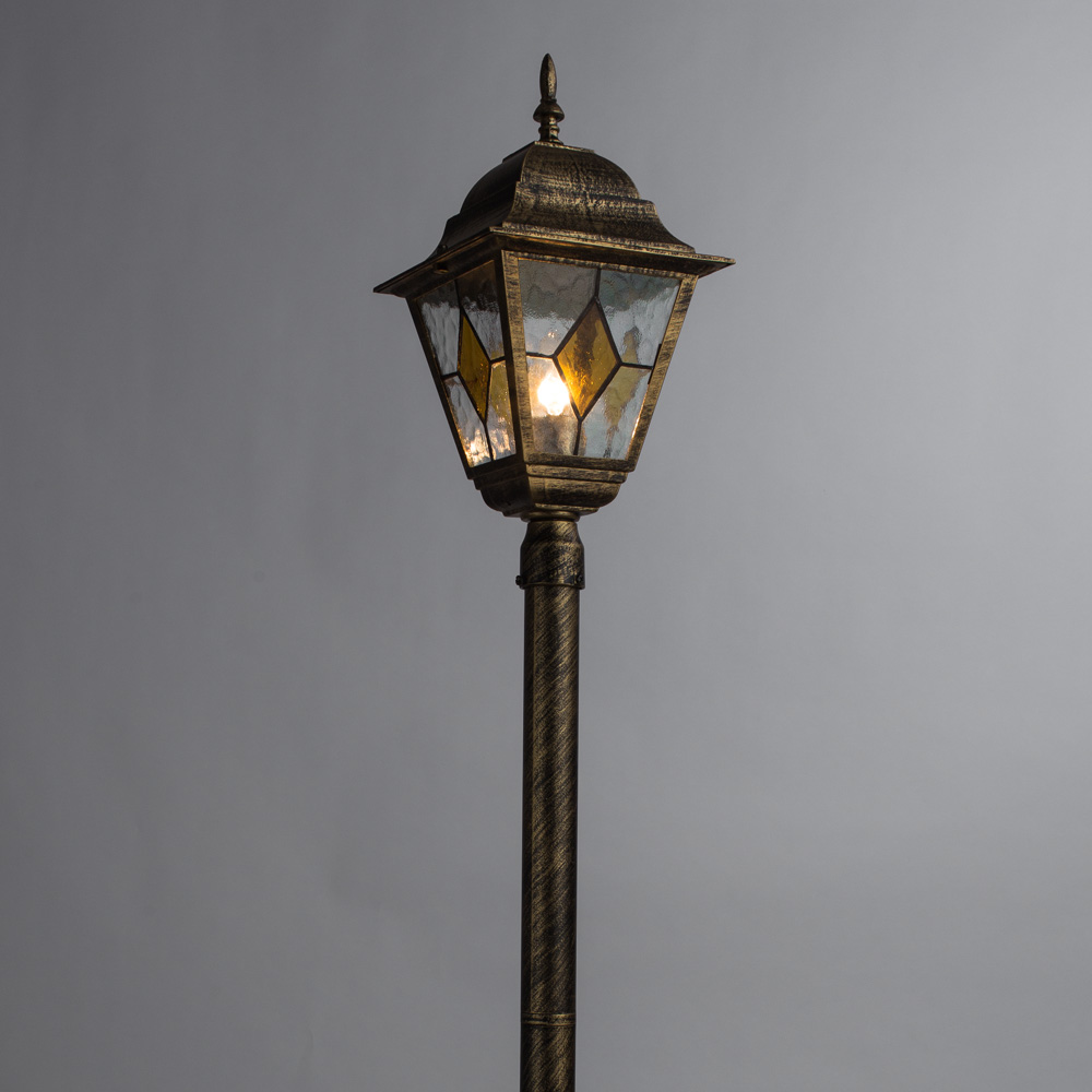 

Светильник уличный напольный ARTE LAMP BERLIN (A1016PA-1BN) E27 75 Вт 220 В IP44, Прозрачный