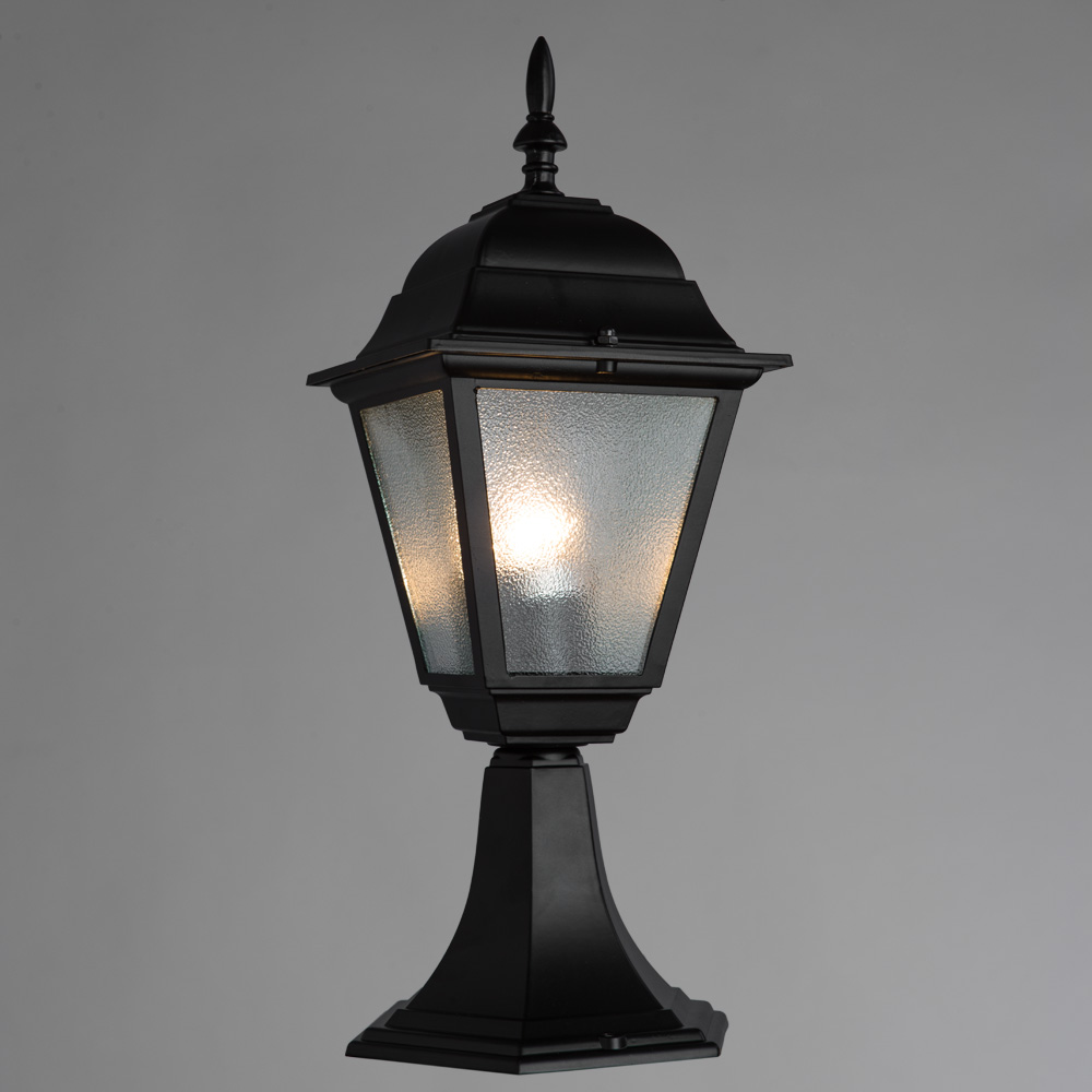 

Светильник уличный напольный ARTE LAMP BREMEN (A1014FN-1BK) E27 60 Вт 220 В IP44, Прозрачный