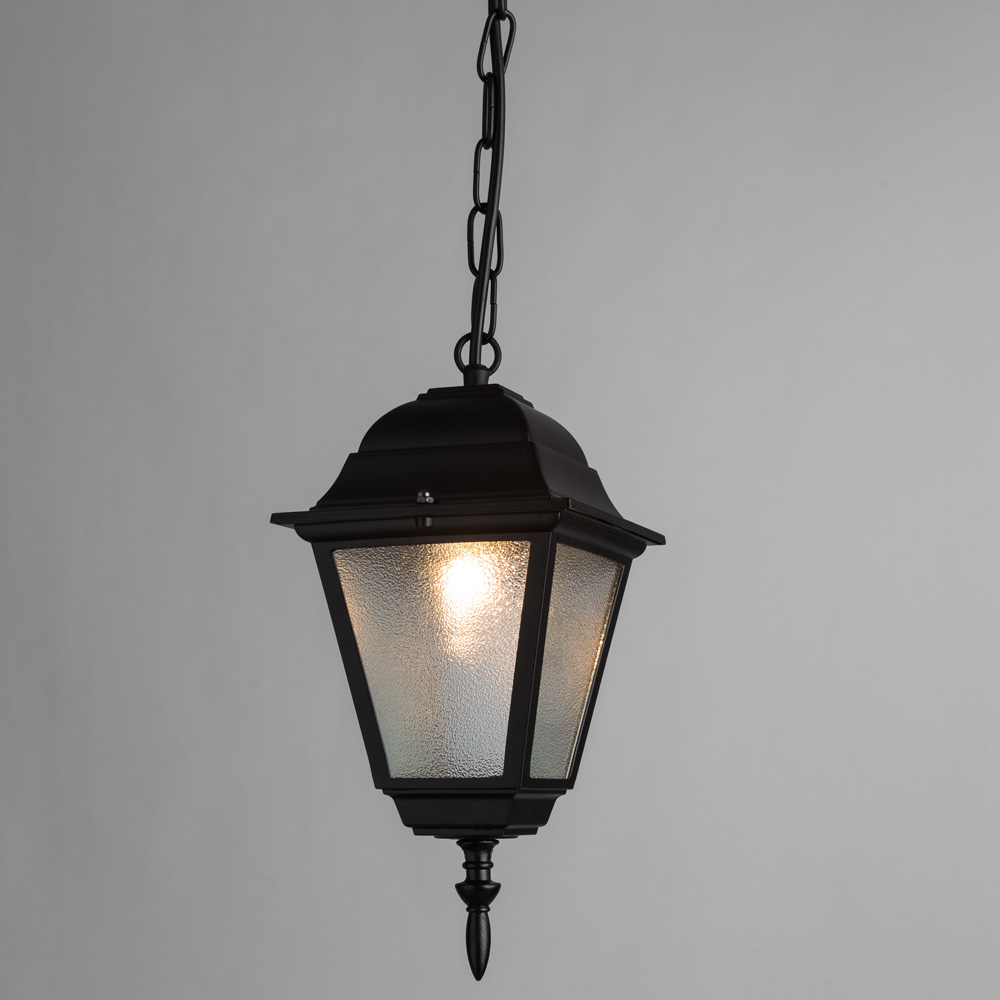 

Светильник уличный потолочный ARTE LAMP BREMEN (A1015SO-1BK) E27 60 Вт 220 В IP44, Прозрачный