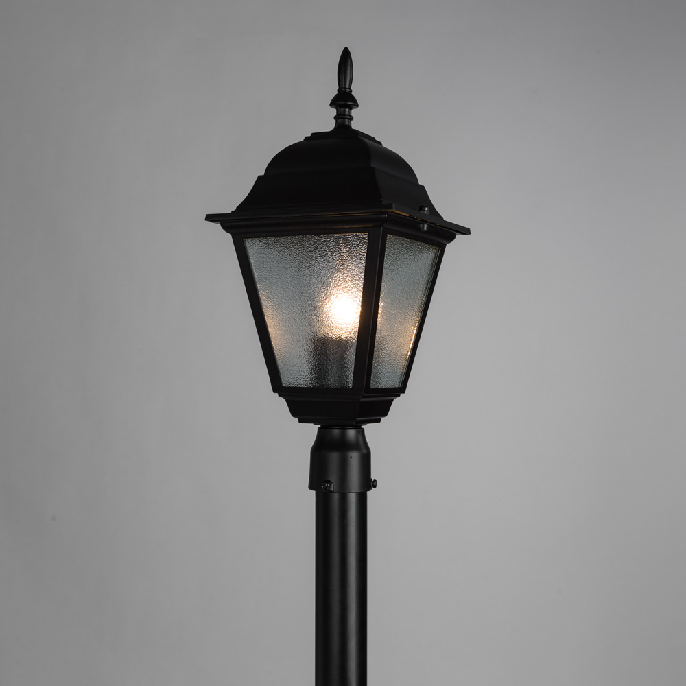 

Светильник уличный напольный ARTE LAMP BREMEN (A1016PA-1BK) E27 60 Вт 220 В IP44, Прозрачный