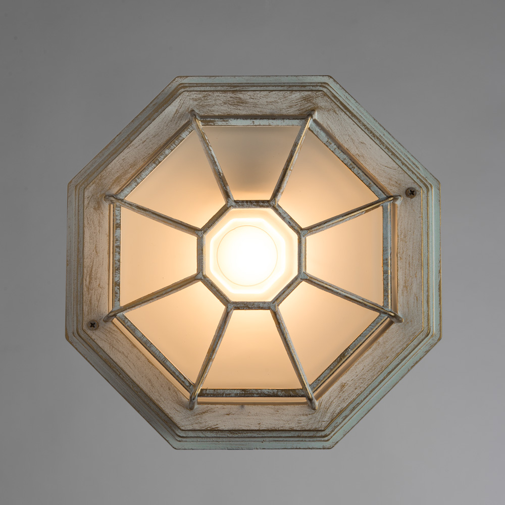 

Светильник уличный настенный ARTE LAMP PEGASUS (A3121PF-1WG) E27 60 Вт 220 В IP44, Белый