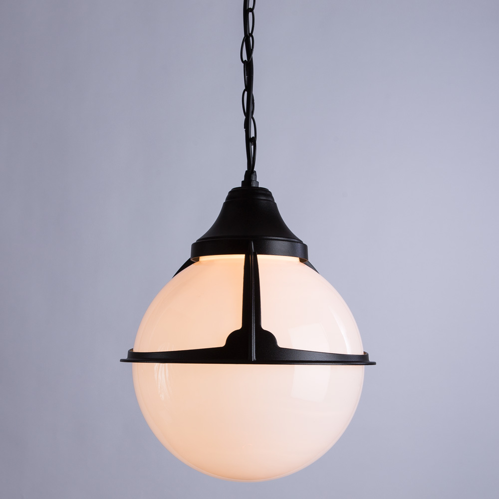 

Светильник уличный потолочный ARTE LAMP MONACO (A1495SO-1BK) E27 75 Вт 220 В IP44, Белый