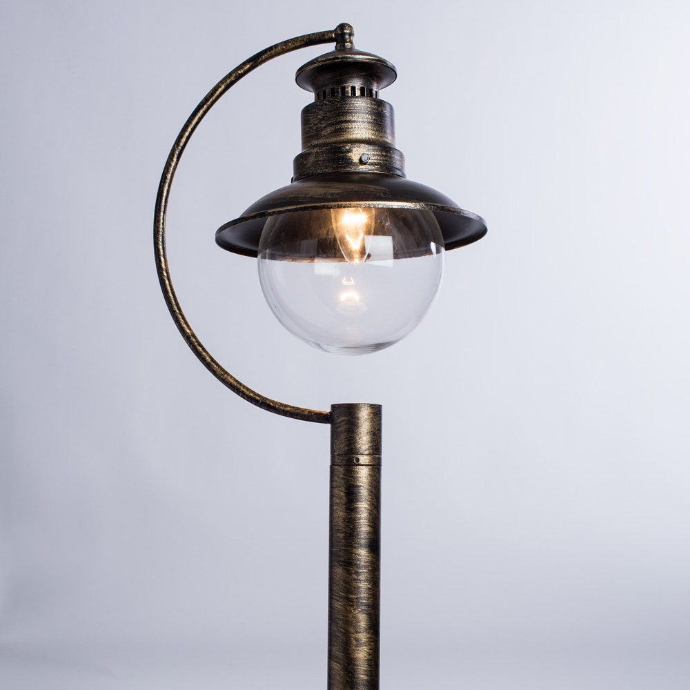 

Светильник уличный напольный ARTE LAMP AMSTERDAM (A1523PA-1BN) E27 60 Вт 220 В IP44, Прозрачный