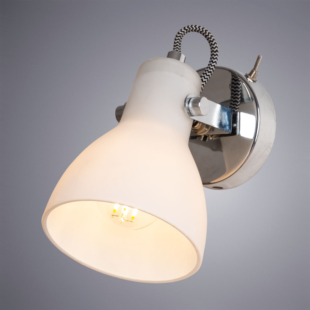 

Спот ARTE LAMP FADO (A1142AP-1CC) E14 40 Вт 220 В IP20 белый