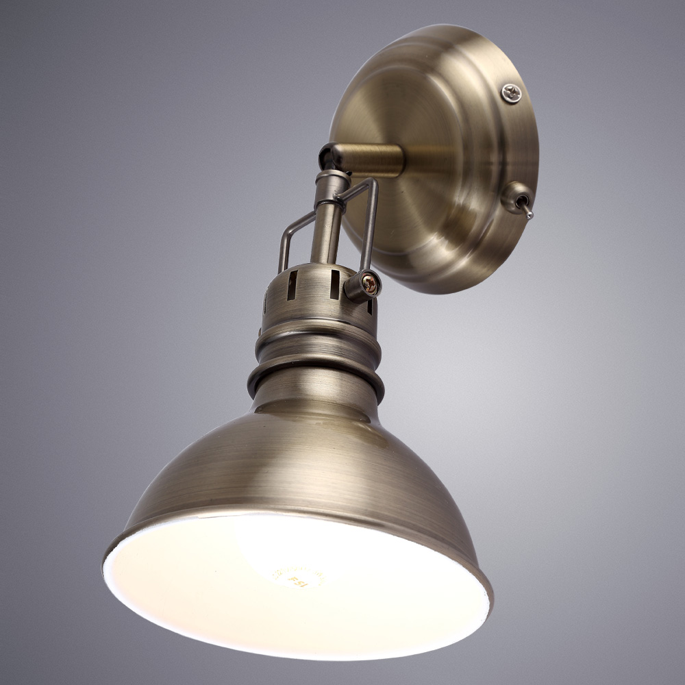 

Спот ARTE LAMP MARK (A1102AP-1AB) E14 40 Вт 220 В IP20 античная бронза