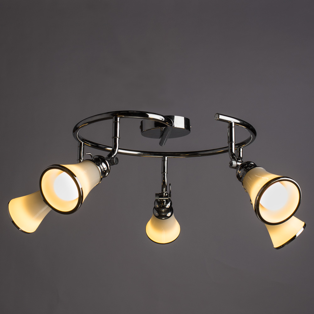 

Спот ARTE LAMP A9231PL-5CC E14 40 Вт 220 В IP20 белый