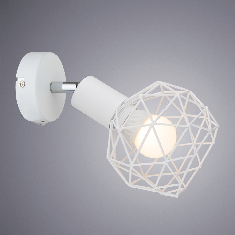 

Спот ARTE LAMP A6141AP-1WH E14 40 Вт 220 В IP20 белый