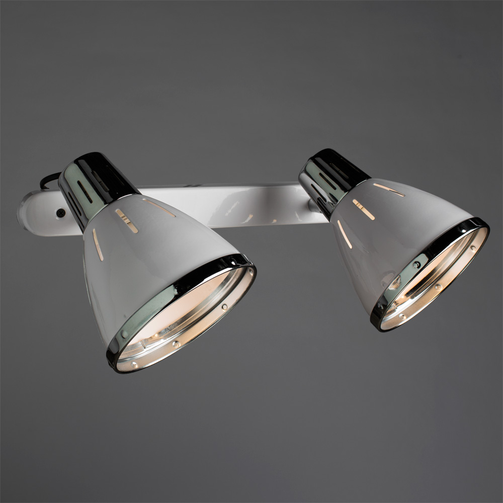 

Спот ARTE LAMP A2215AP-2WH E27 40 Вт 220 В IP20 белый