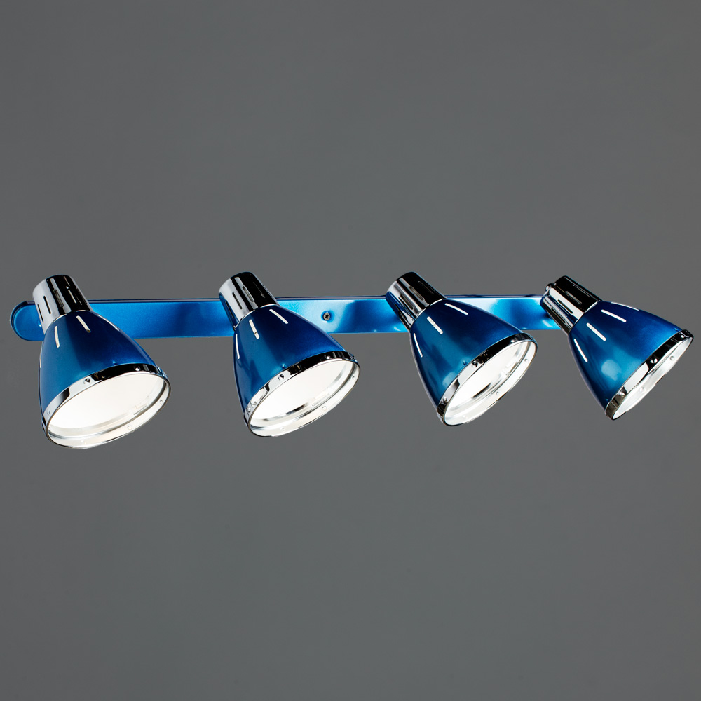 

Спот ARTE LAMP A2215PL-4BL E27 40 Вт 220 В IP20 синий