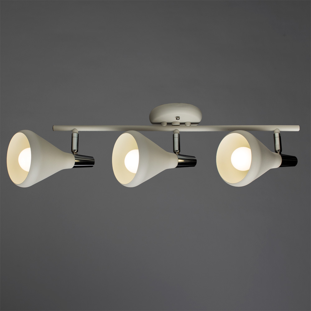 

Спот ARTE LAMP A9154PL-3WH E14 40 Вт 220 В IP20 белый
