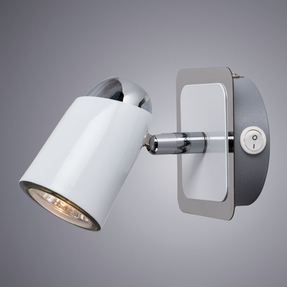 

Спот ARTE LAMP A1635AP-1WH GU10 50 Вт 220 В IP20 белый