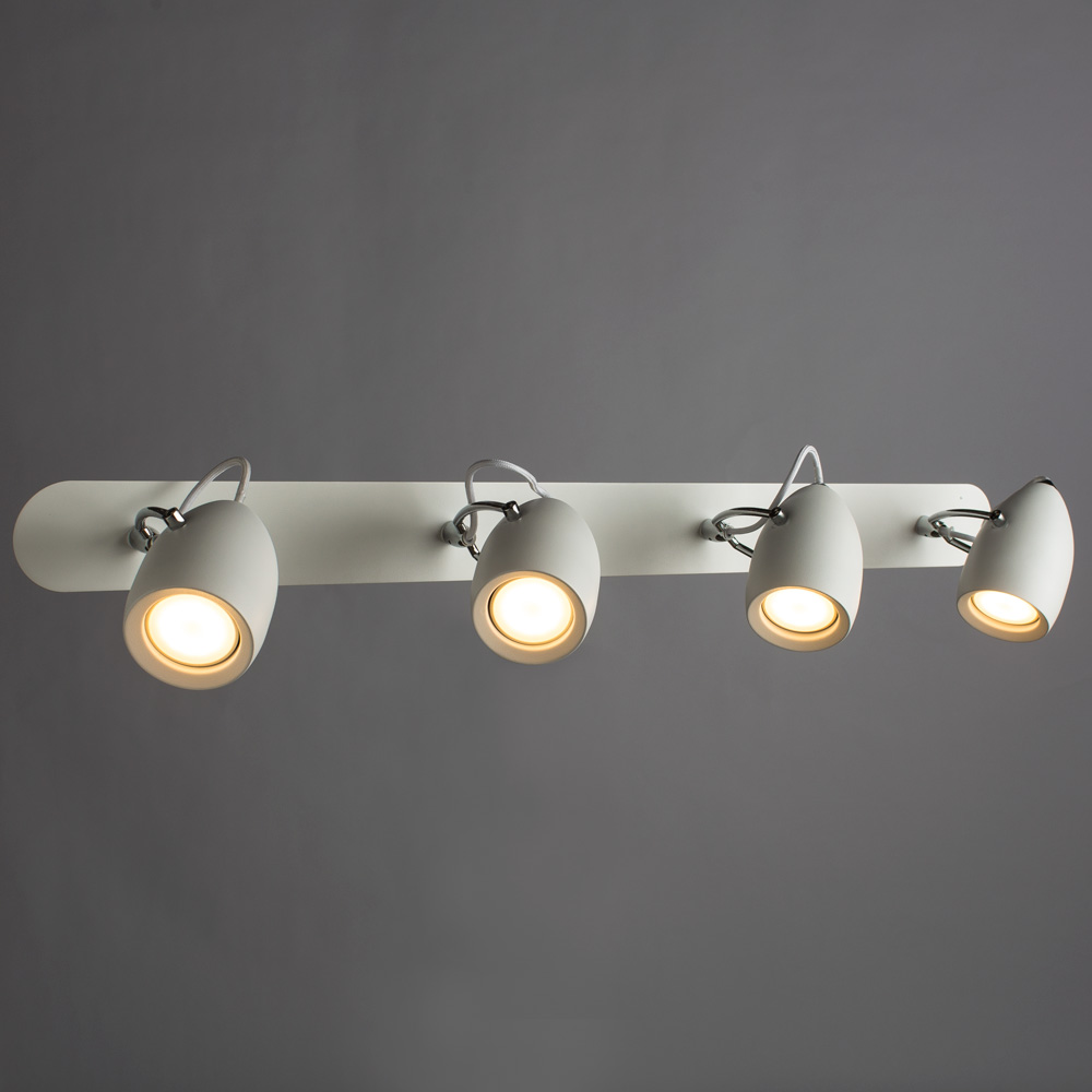 

Спот ARTE LAMP A4004PL-4WH GU10 50 Вт 220 В IP20 белый