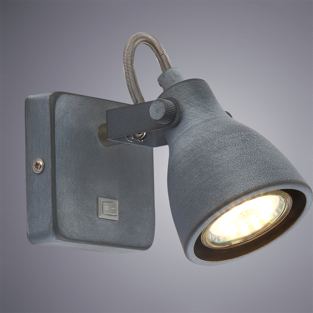 

Спот ARTE LAMP GOTTO (A9189AP-1GY) GU10 50 Вт 220 В IP20 серый