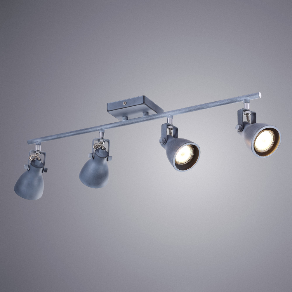 

Спот ARTE LAMP GOTTO (A9189PL-4GY) GU10 50 Вт 220 В IP20, Серый