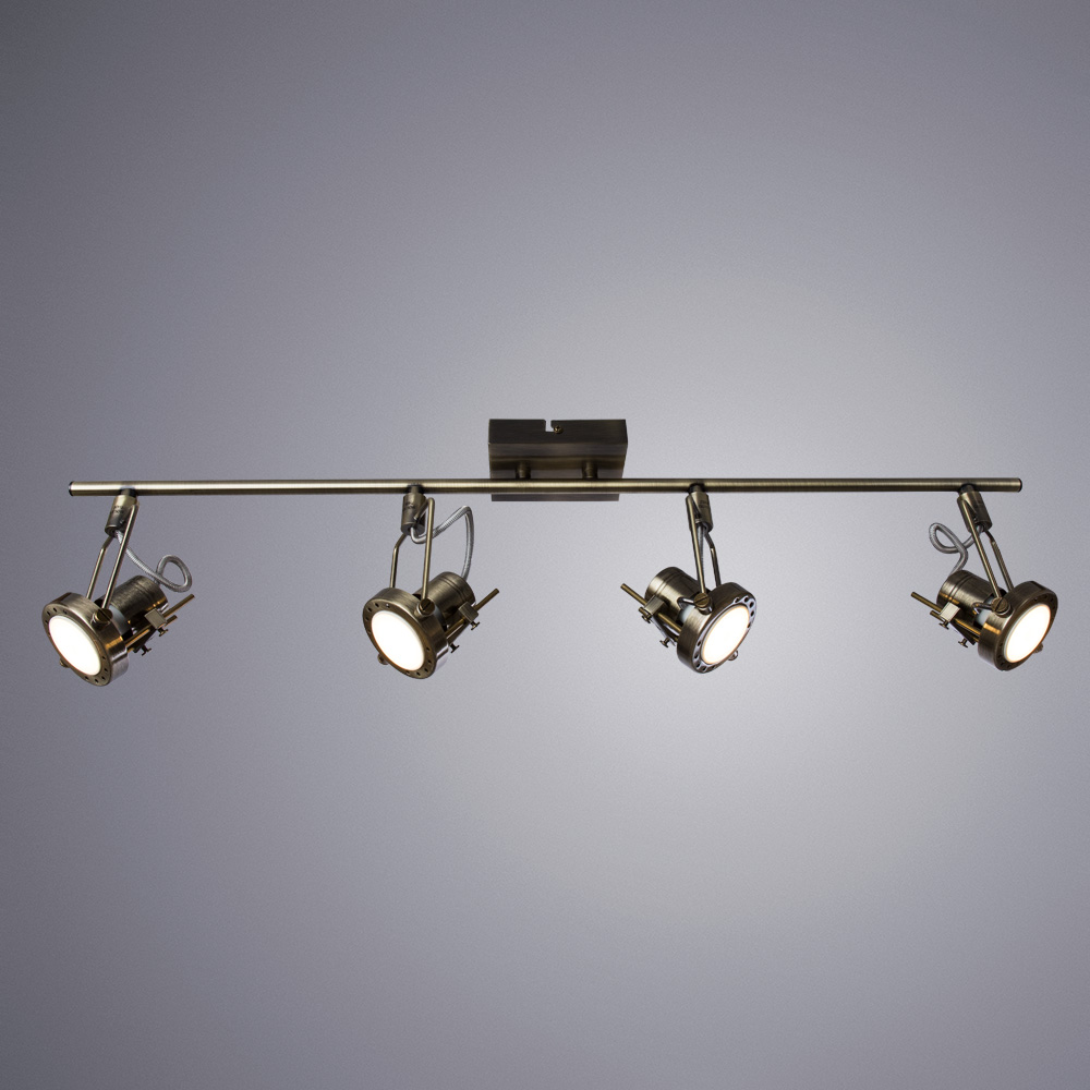 

Спот ARTE LAMP A4301PL-4AB GU10 50 Вт 220 В IP20 античная бронза