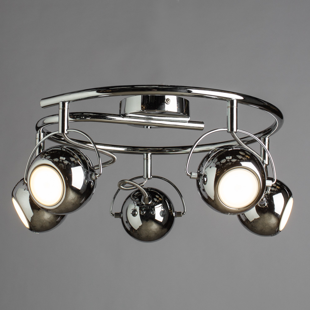 

Спот ARTE LAMP A9128PL-5CC GU10 50 Вт 220 В IP20 хром