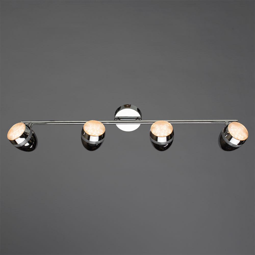

Спот светодиодный ARTE LAMP BOMBO (A6701PL-4CC) 4,5 Вт 220 В 3000К теплый белый свет IP20 прозрачный