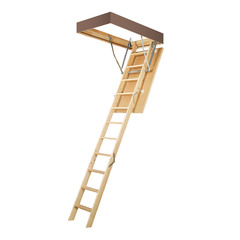 Лестница чердачная Fakro Smart Plus деревянная 305х70х140 см