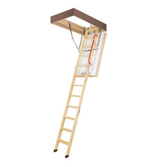 Лестница чердачная Fakro LWT деревянная 280х60х120 см