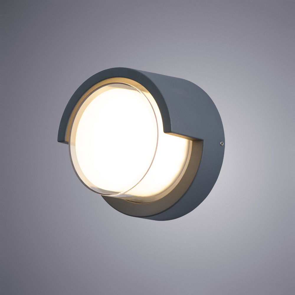 

Светильник светодиодный уличный ARTE LAMP LANCIA (A8159AL-1GY) LED 8 Вт 220 В 3000К теплый белый свет IP54