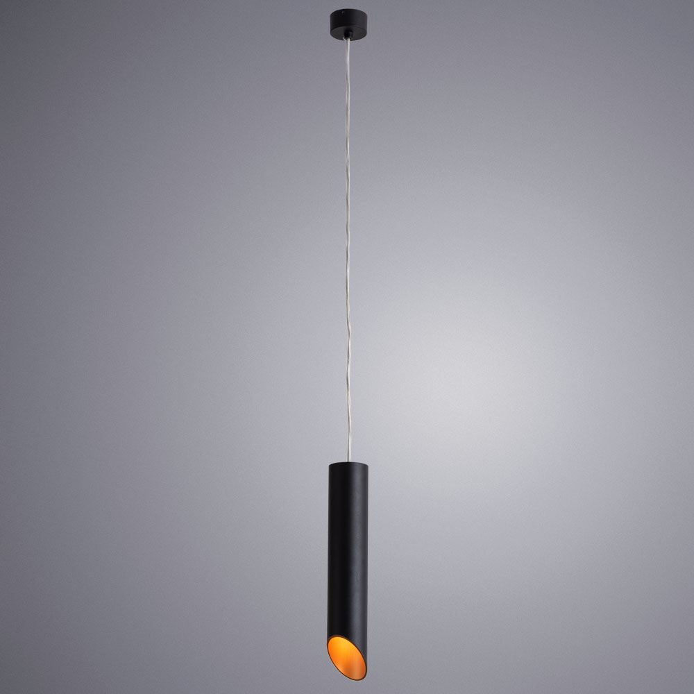 

Люстра подвесная ARTE LAMP PILON-GOLD (A1536SP-1BK) GU10 50 Вт 220 В IP20, Черный