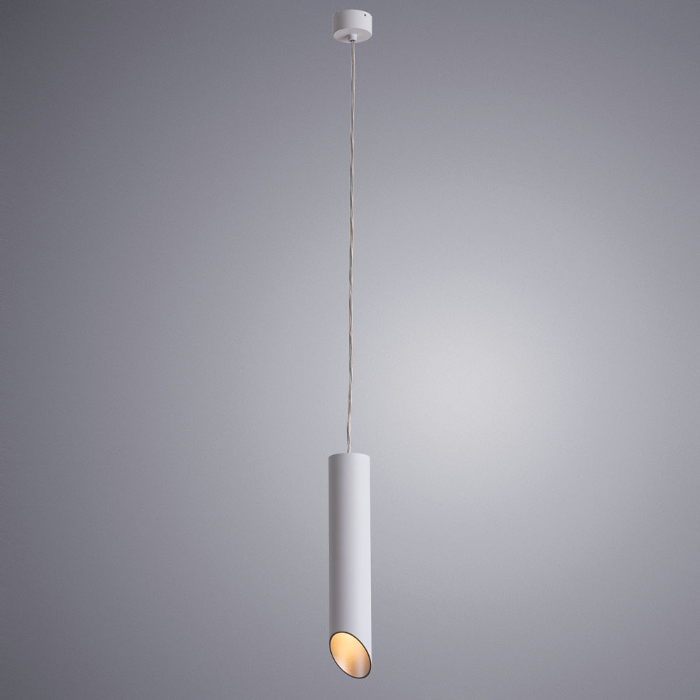 

Люстра подвесная ARTE LAMP PILON-GOLD (A1536SP-1WH) GU10 50 Вт 220 В IP20, Белый
