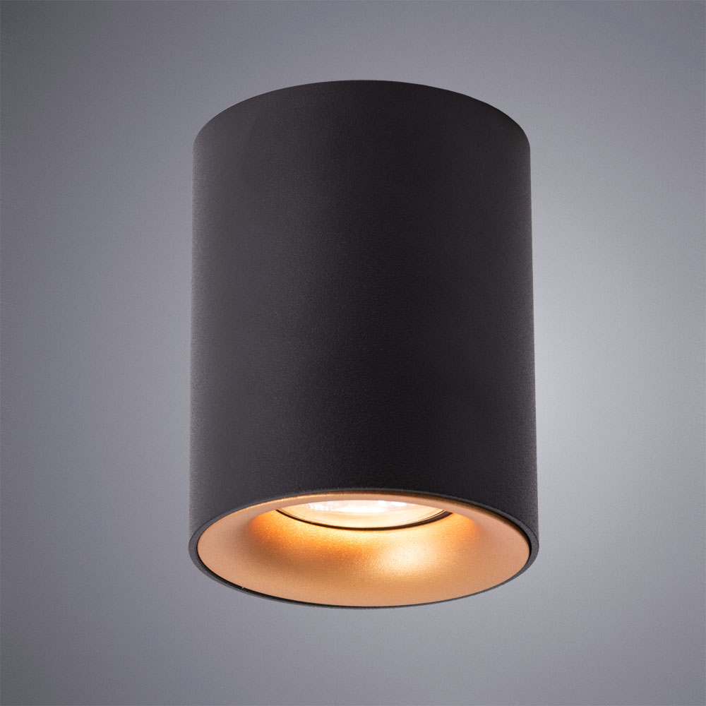 

Светильник точечный накладной ARTE LAMP TORRE (A1532PL-1BK) GU10 50 Вт 220 В IP20
