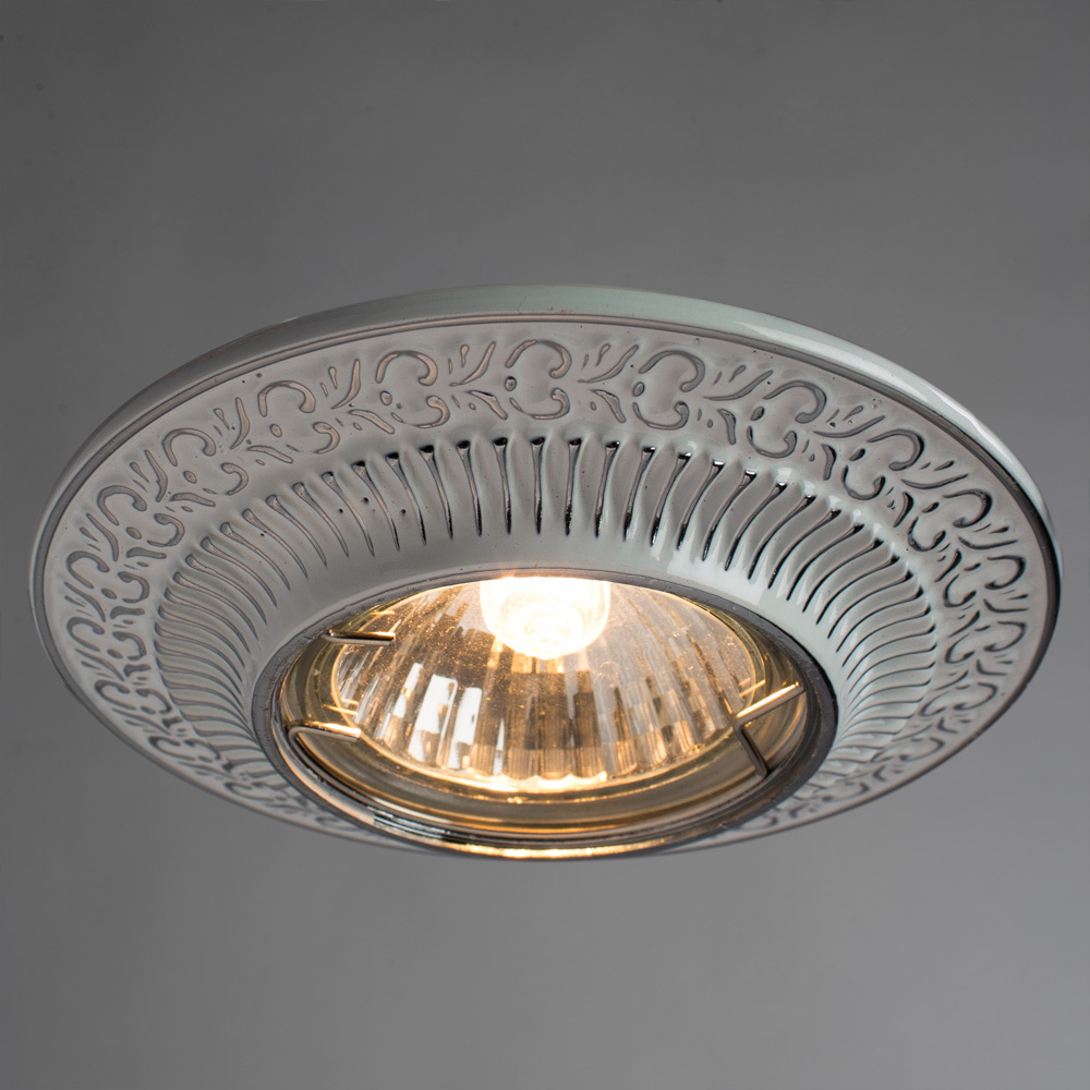 

Светильник точечный встраиваемый ARTE LAMP OCCHIO (A5280PL-1WA) GU10/G5.3 50 Вт 220 В IP20