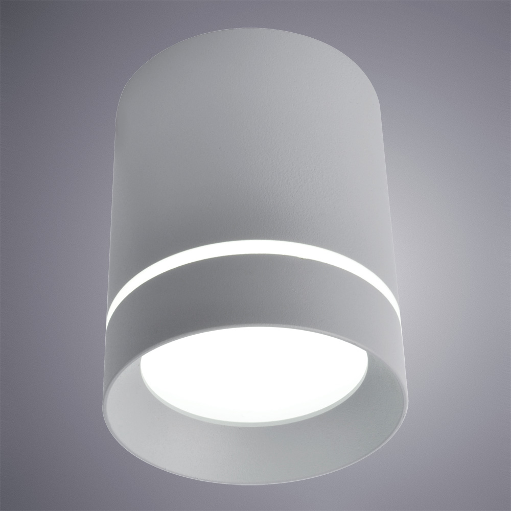 

Светильник светодиодный точечный накладной ARTE LAMP ELLE (A1909PL-1GY) 9 Вт 220 В 4000К естественный белый свет IP20