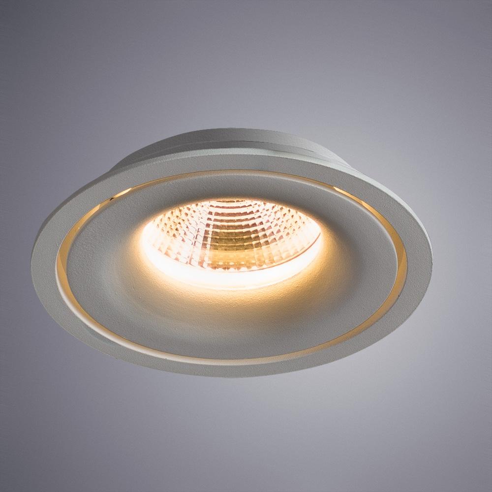

Светильник светодиодный точечный встраиваемый ARTE LAMP APERTURA (A3307PL-1WH) 7 Вт 220 В 3000К теплый белый свет IP20