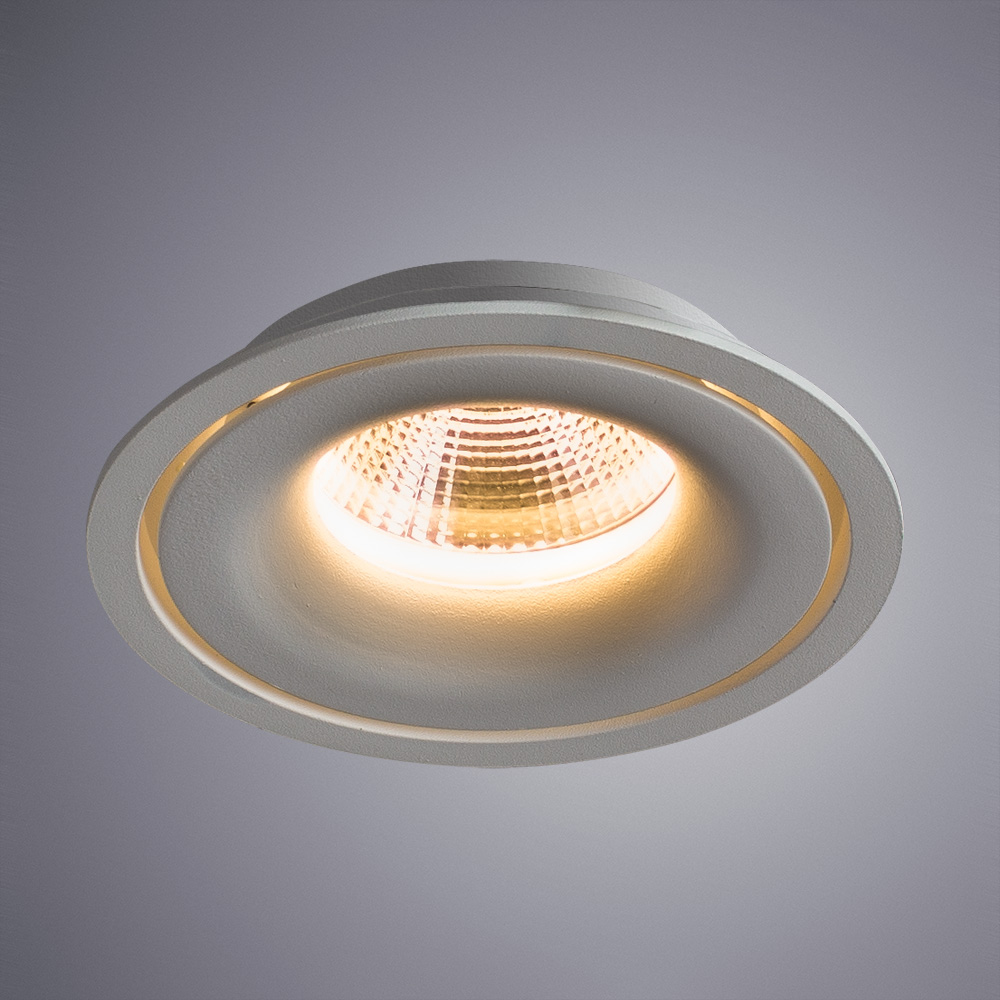 

Светильник светодиодный точечный встраиваемый ARTE LAMP APERTURA (A3310PL-1WH) 10 Вт 220 В 3000К теплый белый свет IP20