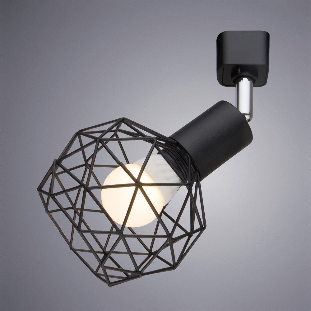

Светильник трековый ARTE LAMP SOSPIRO (A6141PL-1BK) E14 40 Вт 220 В черный IP20