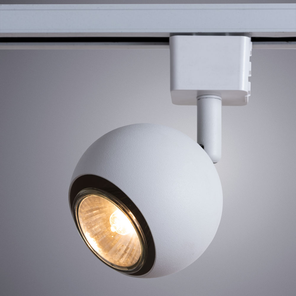 

Светильник трековый ARTE LAMP BRAD (A6253PL-1WH) GU10 35 Вт 220 В белый IP20