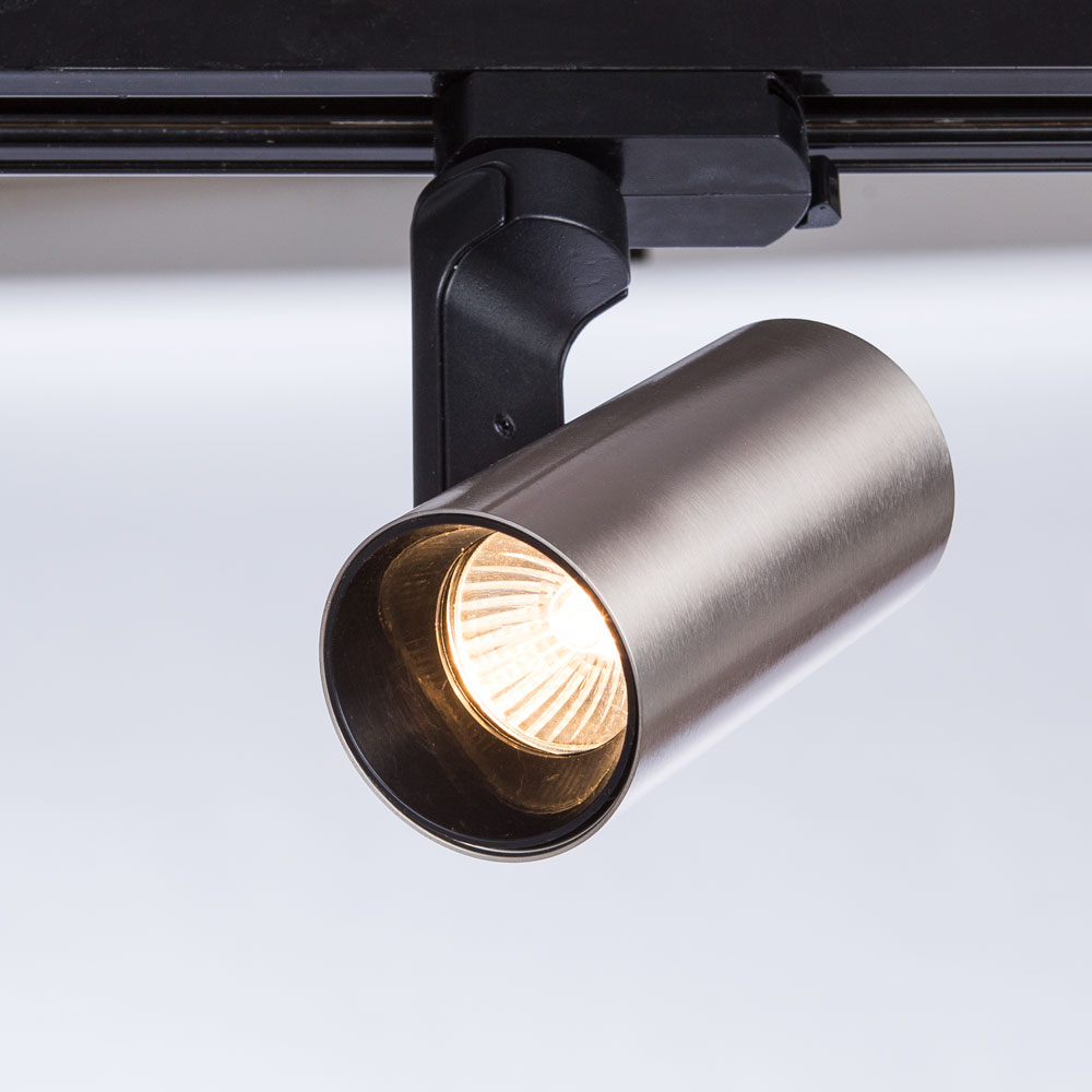 

Светильник трековый ARTE LAMP BUCHO (A2668PL-1SS) GU10 50 Вт 220 В матовое серебро IP20