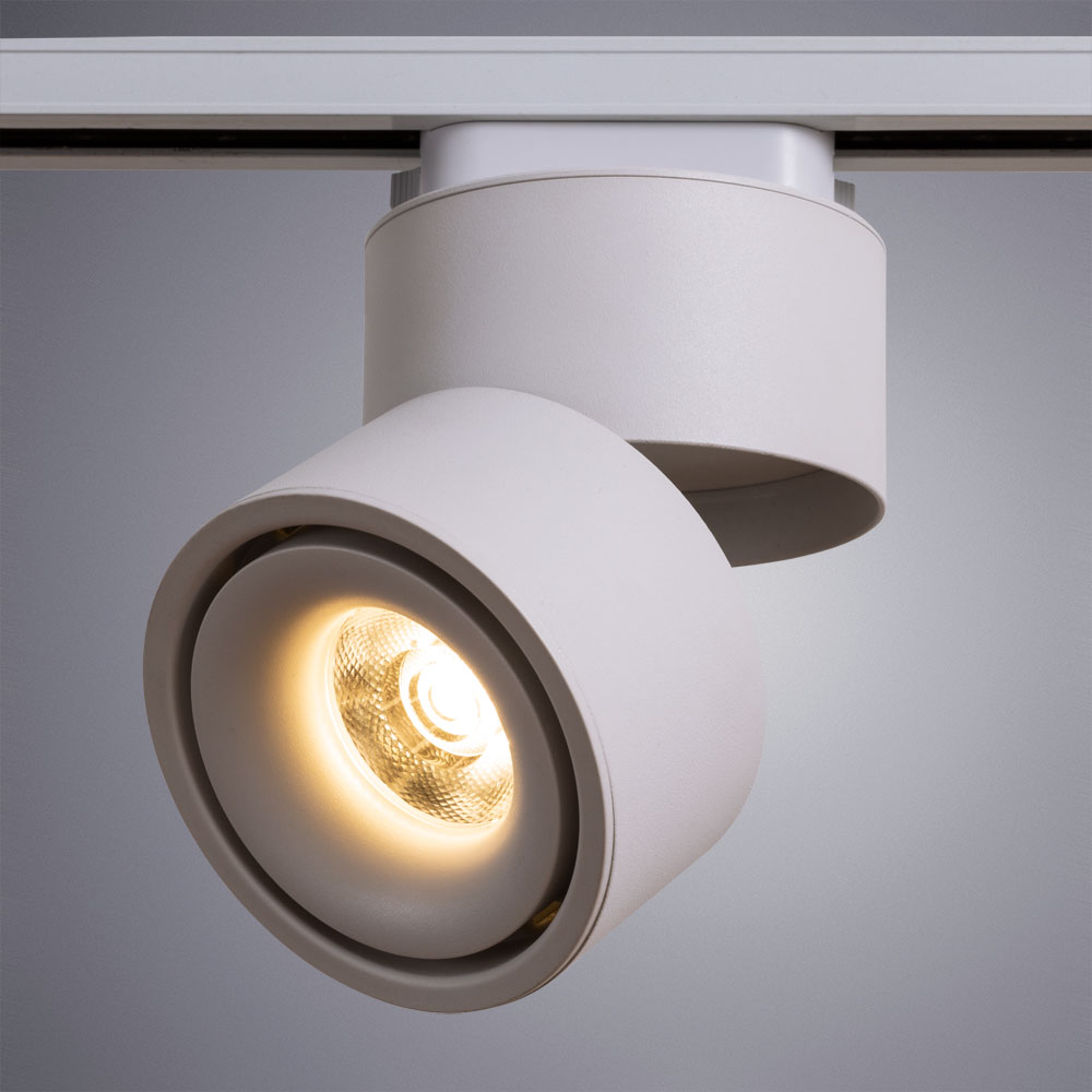 

Светильник трековый светодиодный ARTE LAMP ARCTURUS TRACK (A7716PL-1WH) 15 Вт 220 В белый 3000К теплый белый свет IP20