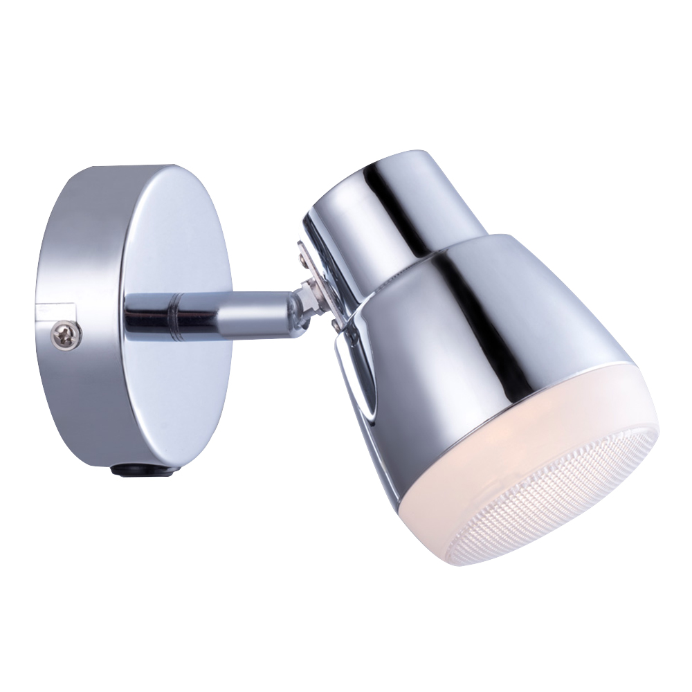 

Спот светодиодный ARTE LAMP A5621AP-1CC 5 Вт 220 В 3000К теплый белый свет IP20 прозрачный