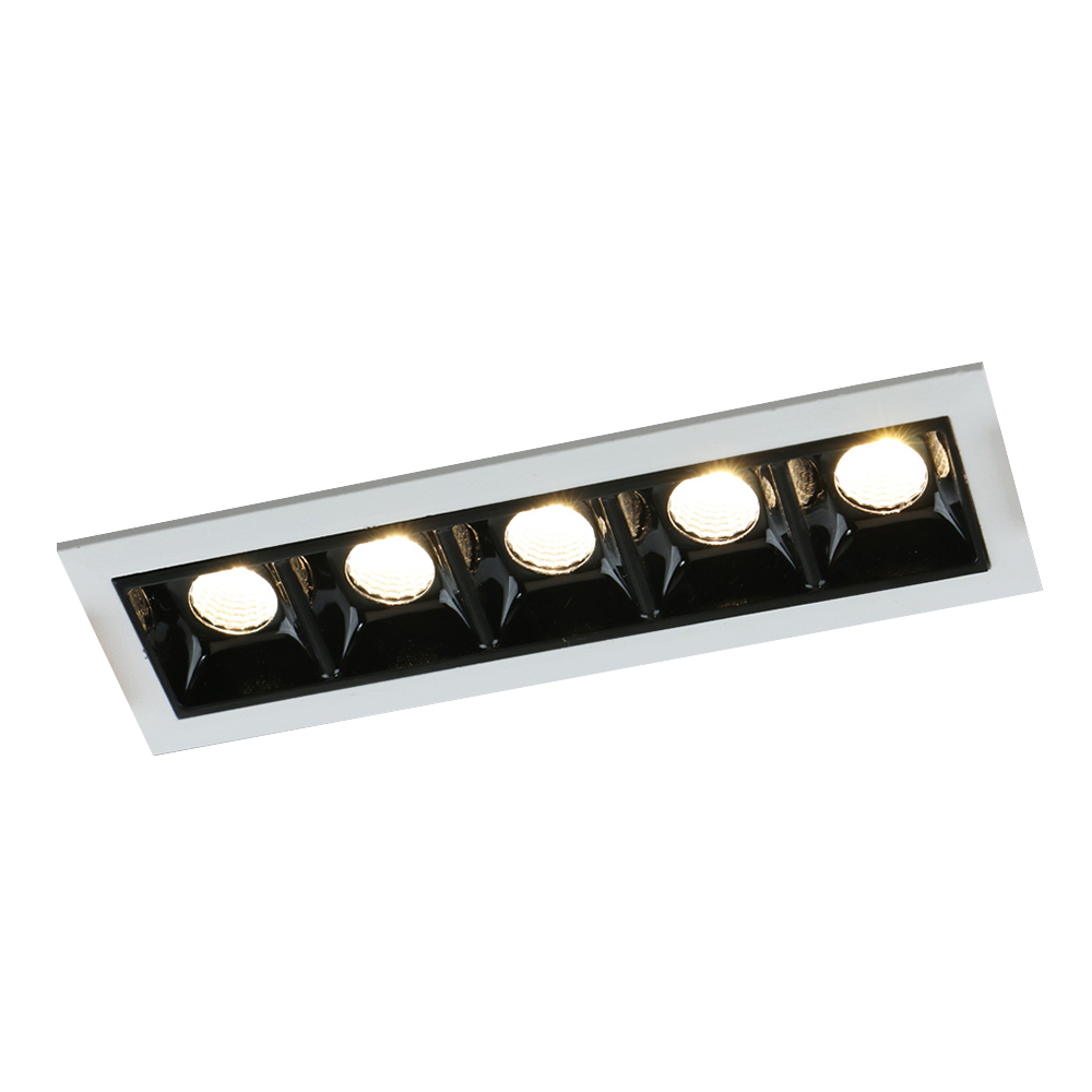 

Светильник светодиодный точечный встраиваемый ARTE LAMP GRILL (A3153PL-5BK) 2,25 Вт 220 В 3000К теплый белый свет IP20