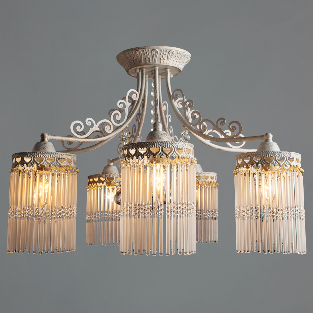 

Люстра подвесная ARTE LAMP TORRENTE (A1678PL-7WG) E14 60 Вт 220 В IP20, Прозрачный