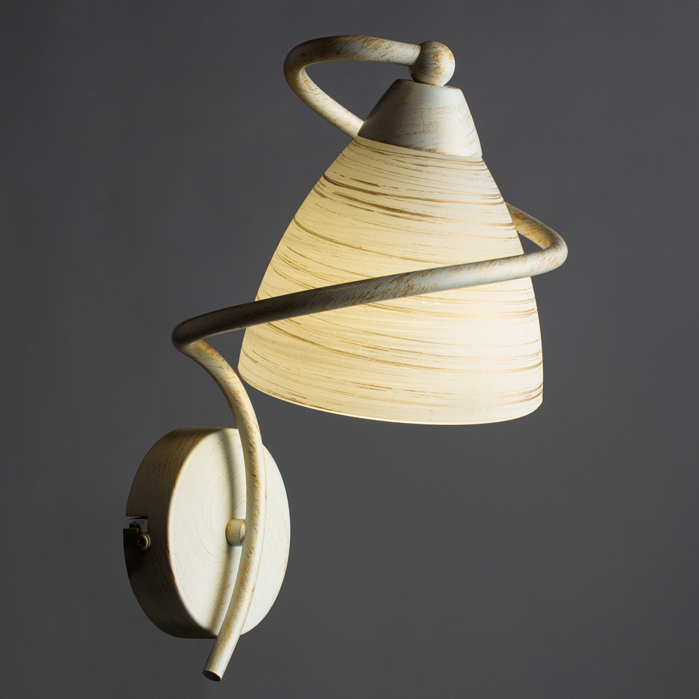 

Бра настенное ARTE LAMP FABIA (A1565AP-1WG) E14 40 Вт 220 В IP20, Белый
