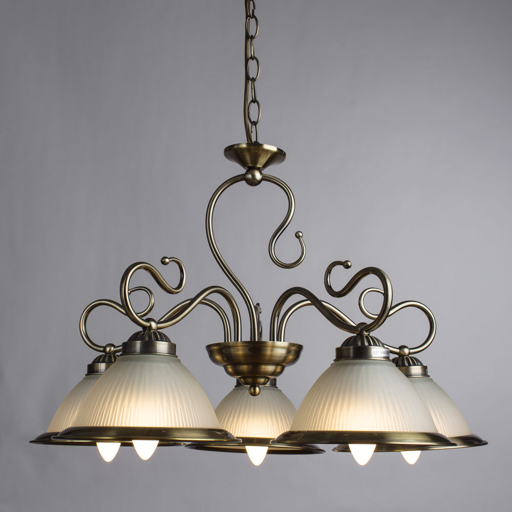 

Люстра подвесная ARTE LAMP COSTANZA (A6276LM-5AB) E27 60 Вт 220 В IP20, Белый