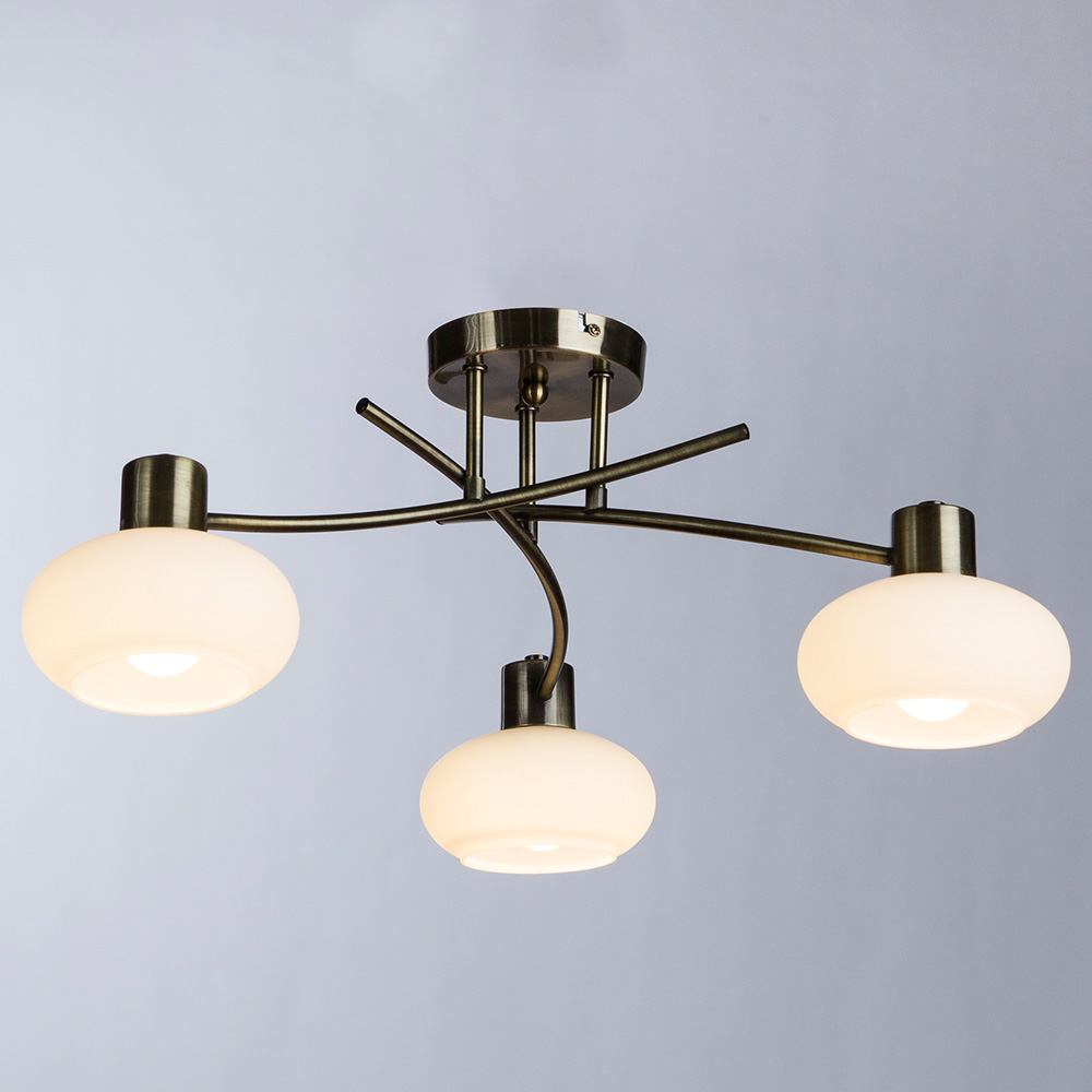 

Люстра подвесная ARTE LAMP LATONA (A7556PL-3AB) E14 40 Вт 220 В IP20, Белый