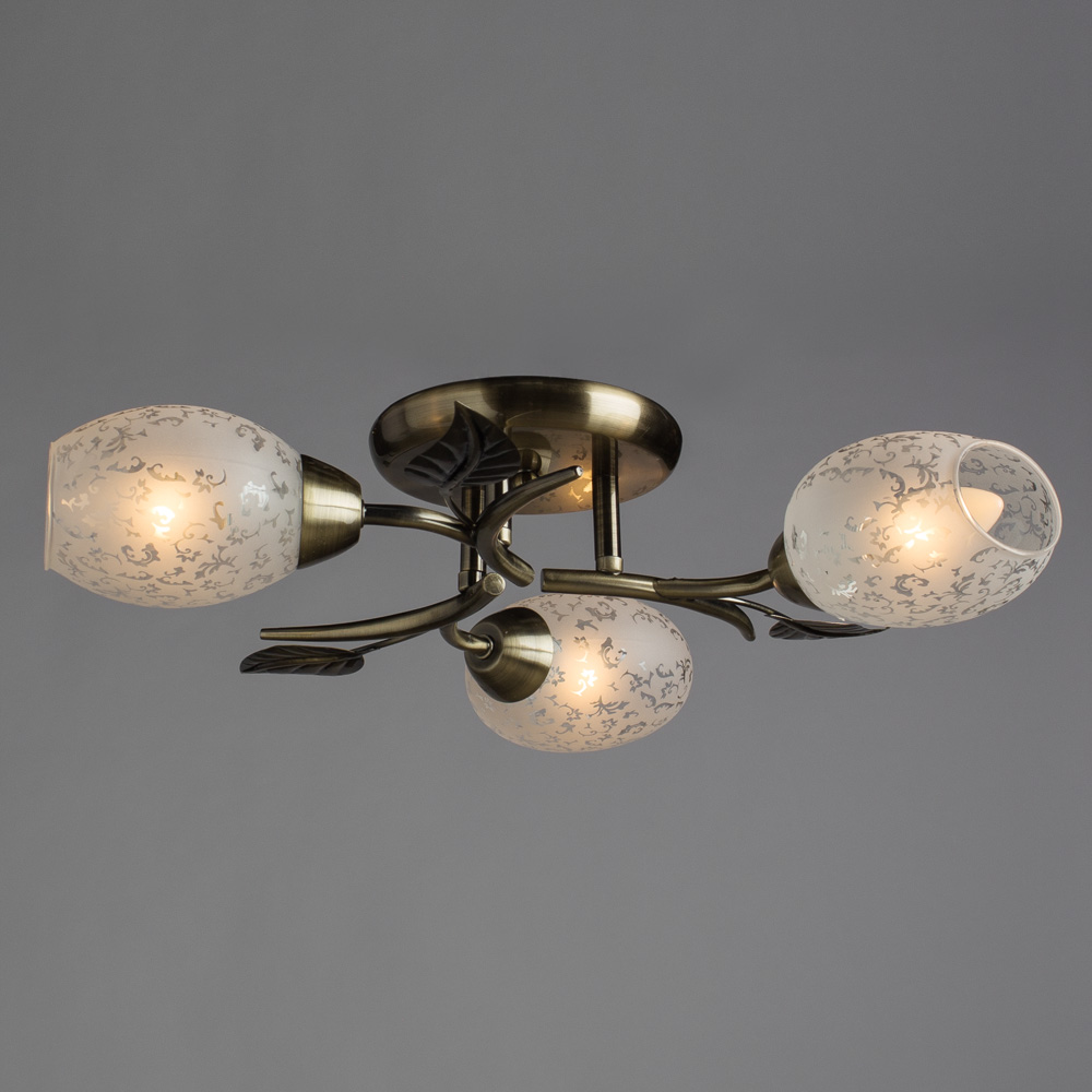 

Люстра потолочная ARTE LAMP ANETTA (A6157PL-3AB) E14 60 Вт 220 В IP20, Прозрачный