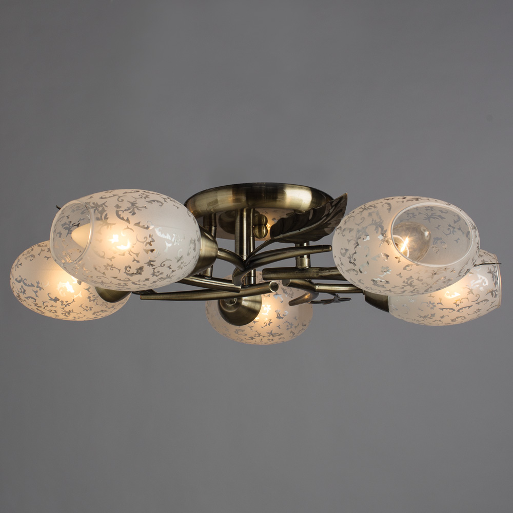 

Люстра потолочная ARTE LAMP ANETTA (A6157PL-5AB) E14 60 Вт 220 В IP20, Прозрачный