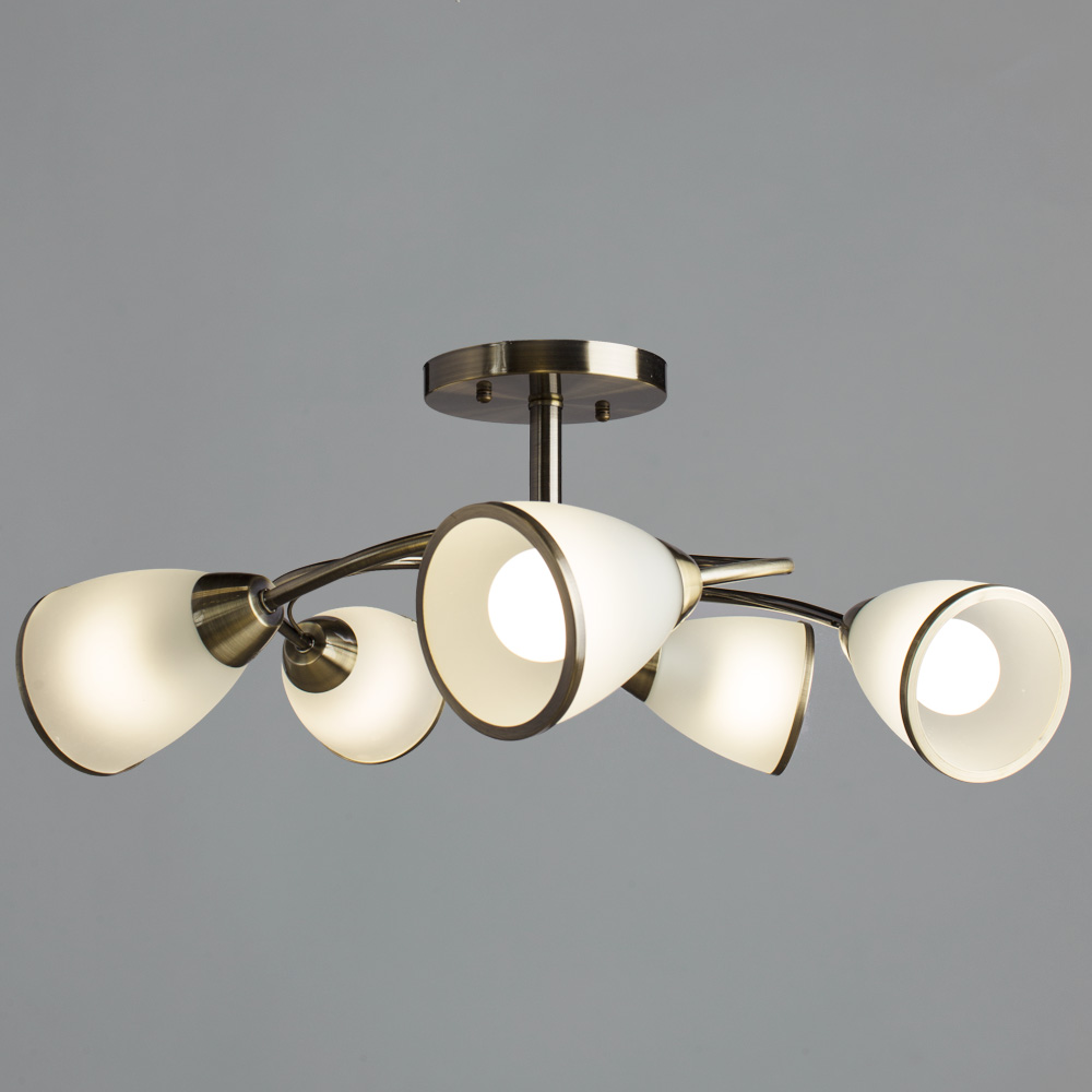 

Люстра подвесная ARTE LAMP INNOCENTE (A6056PL-5AB) E14 40 Вт 220 В IP20, Белый