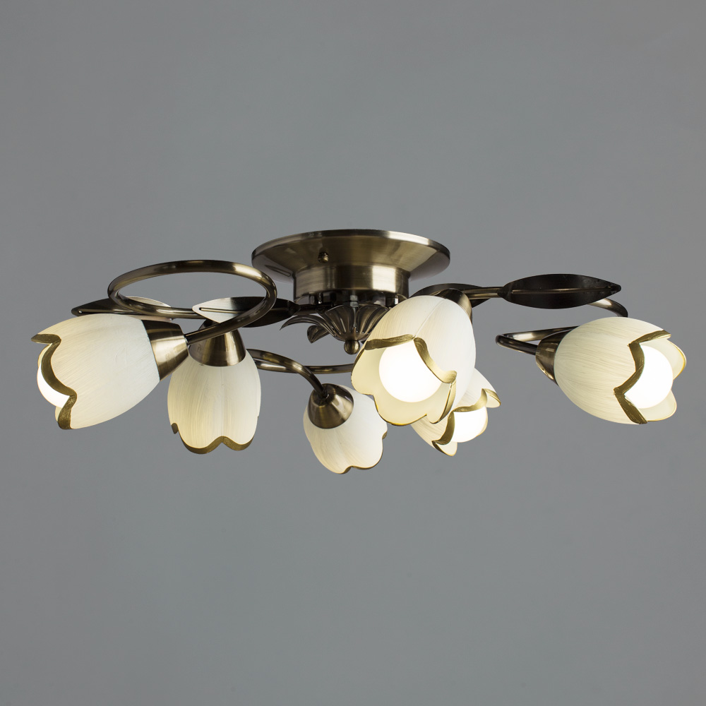 

Люстра подвесная ARTE LAMP PERCE (A6061PL-6AB) E14 60 Вт 220 В IP20, Белый