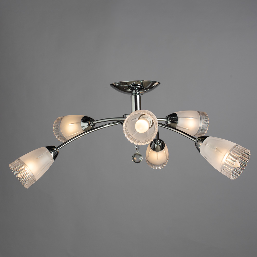 

Люстра подвесная ARTE LAMP GIULIA (A6198PL-6CC) E14 60 Вт 220 В IP20, Прозрачный