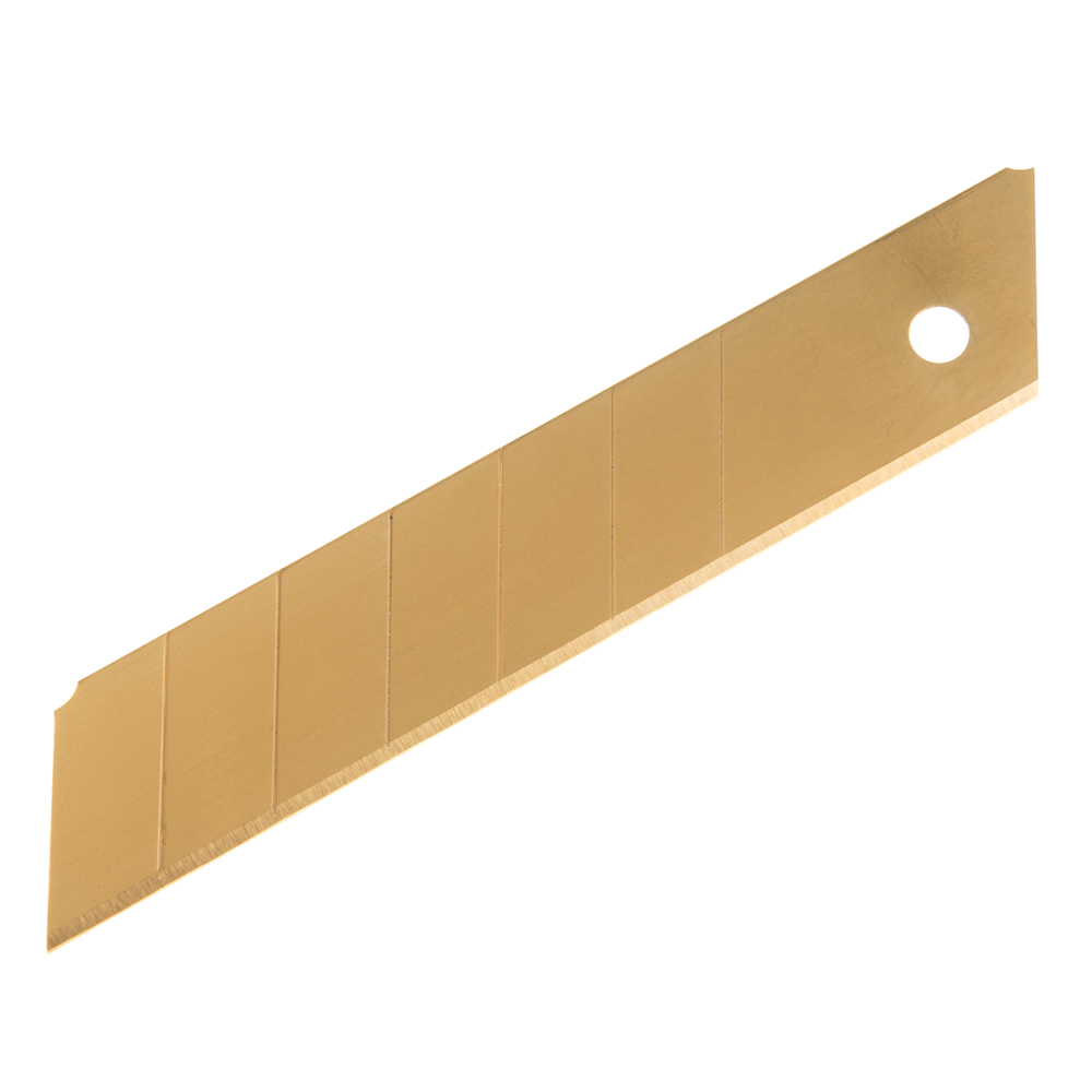 

Лезвие для ножа Vira RAGE 25 мм прямое (5 шт.) титановое покрытие